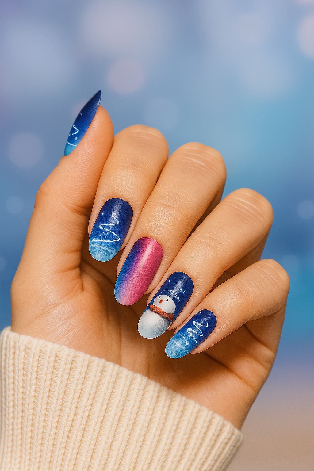 Kerst Nagelstickerset! π