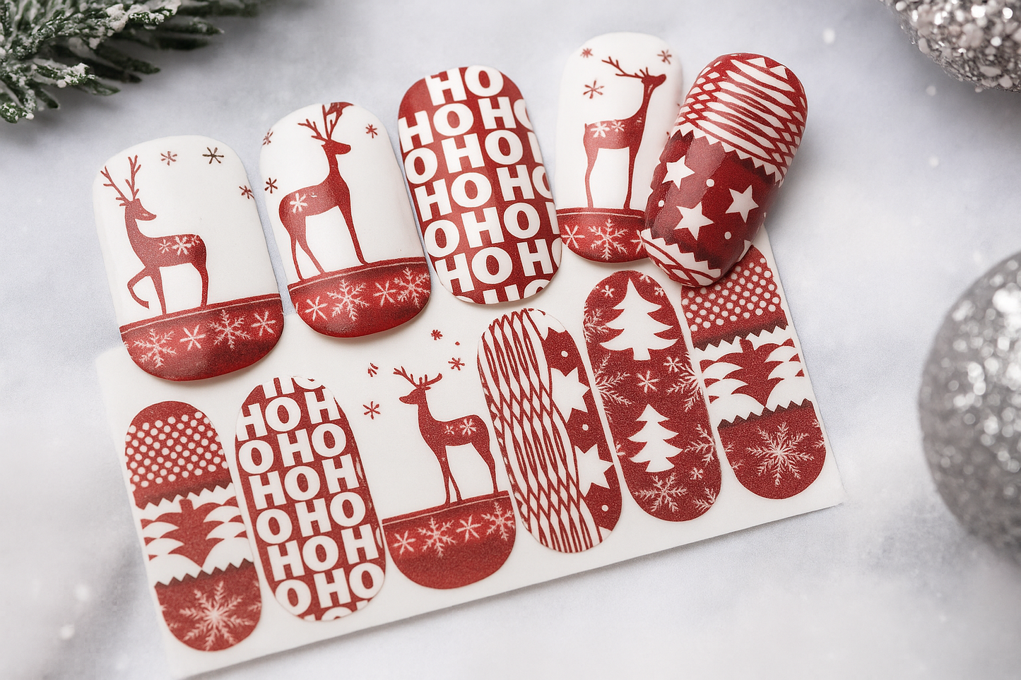 Kerst Nagelstickerset! 💅